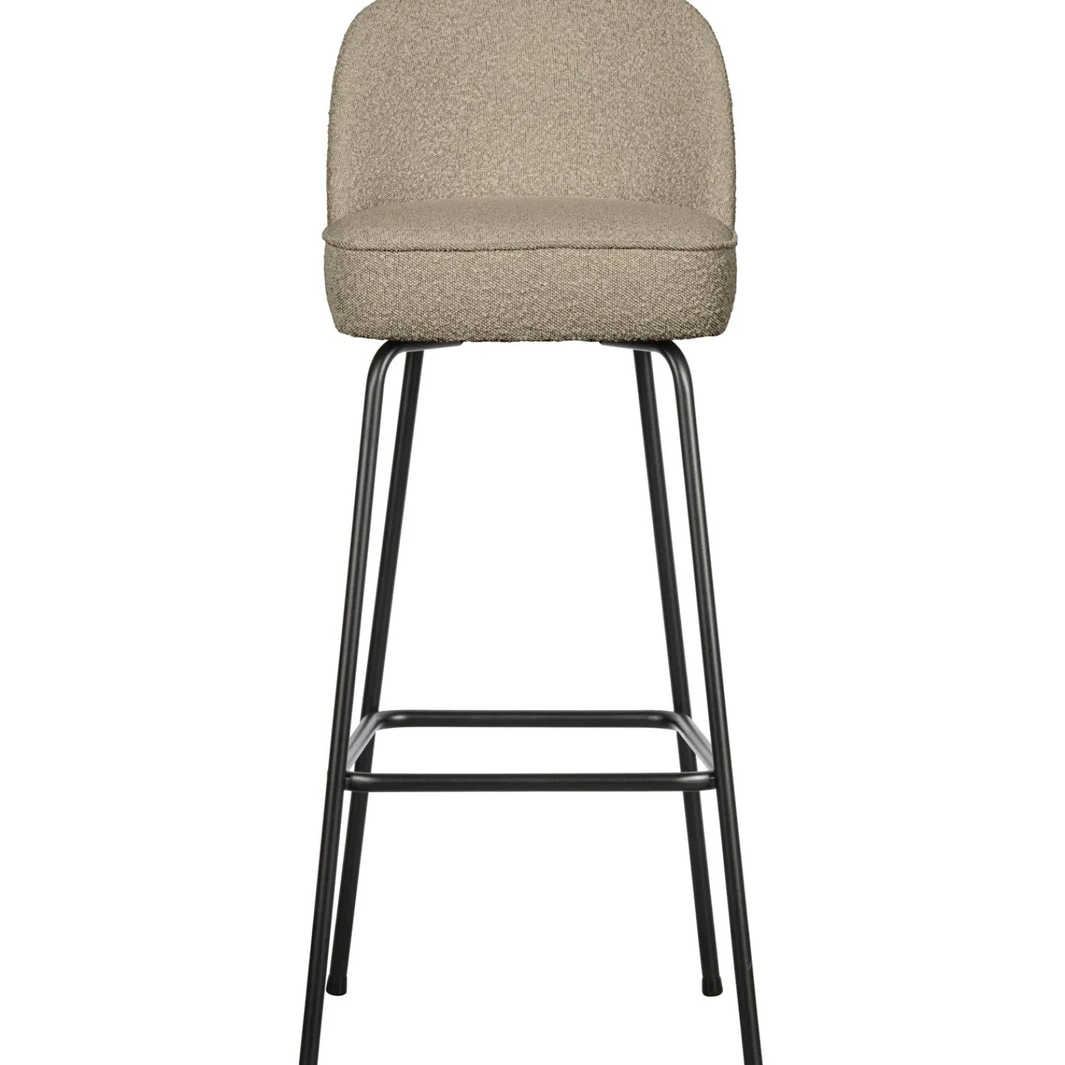 Best WOOOD Vogue barstoel 80 cm bouclé Beige