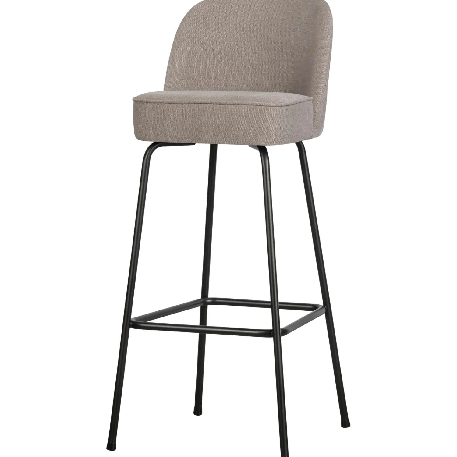 New WOOOD Vogue barstoel 80 cm geweven stof Zand