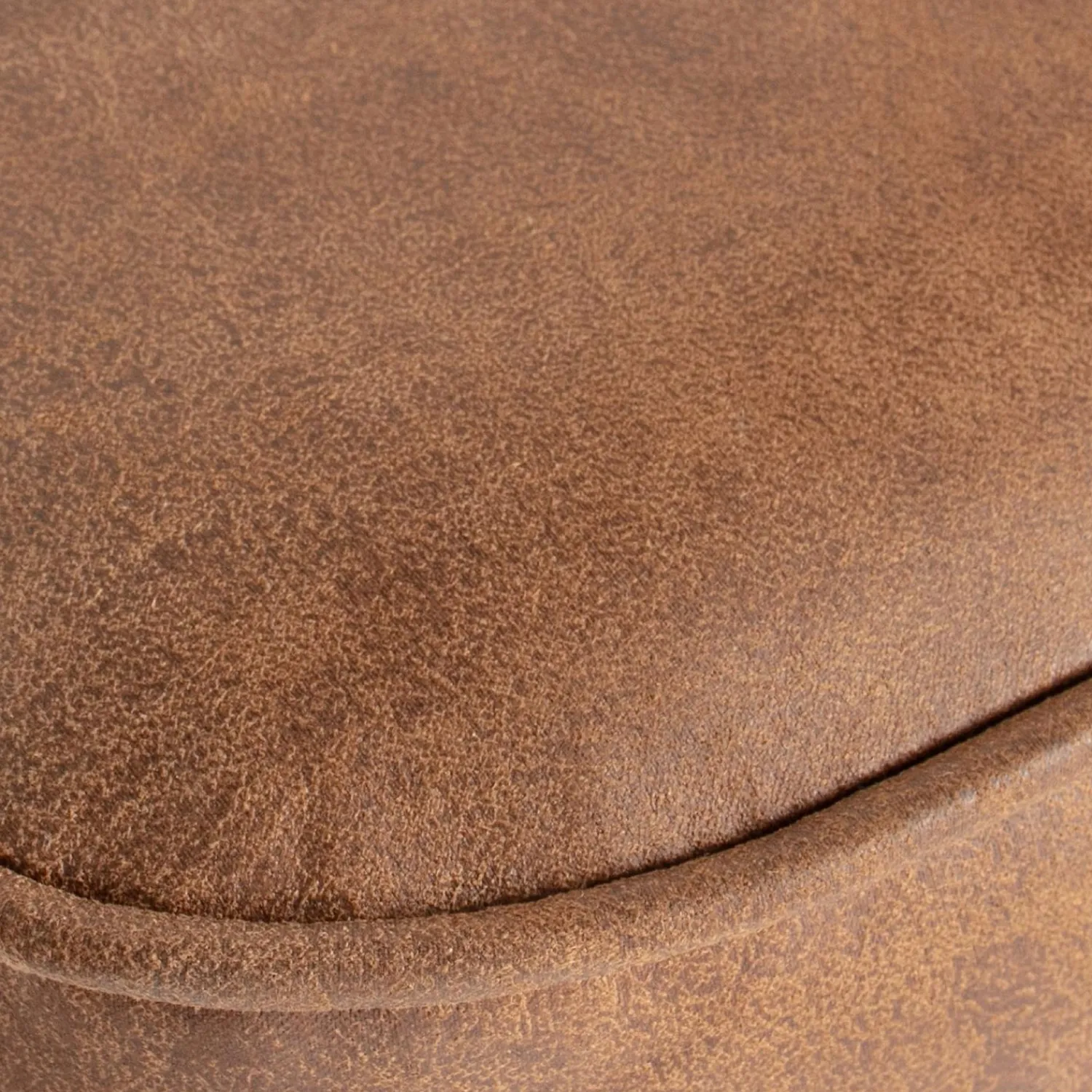 Outlet WOOOD Vogue barstoel 80 cm leer Cognac
