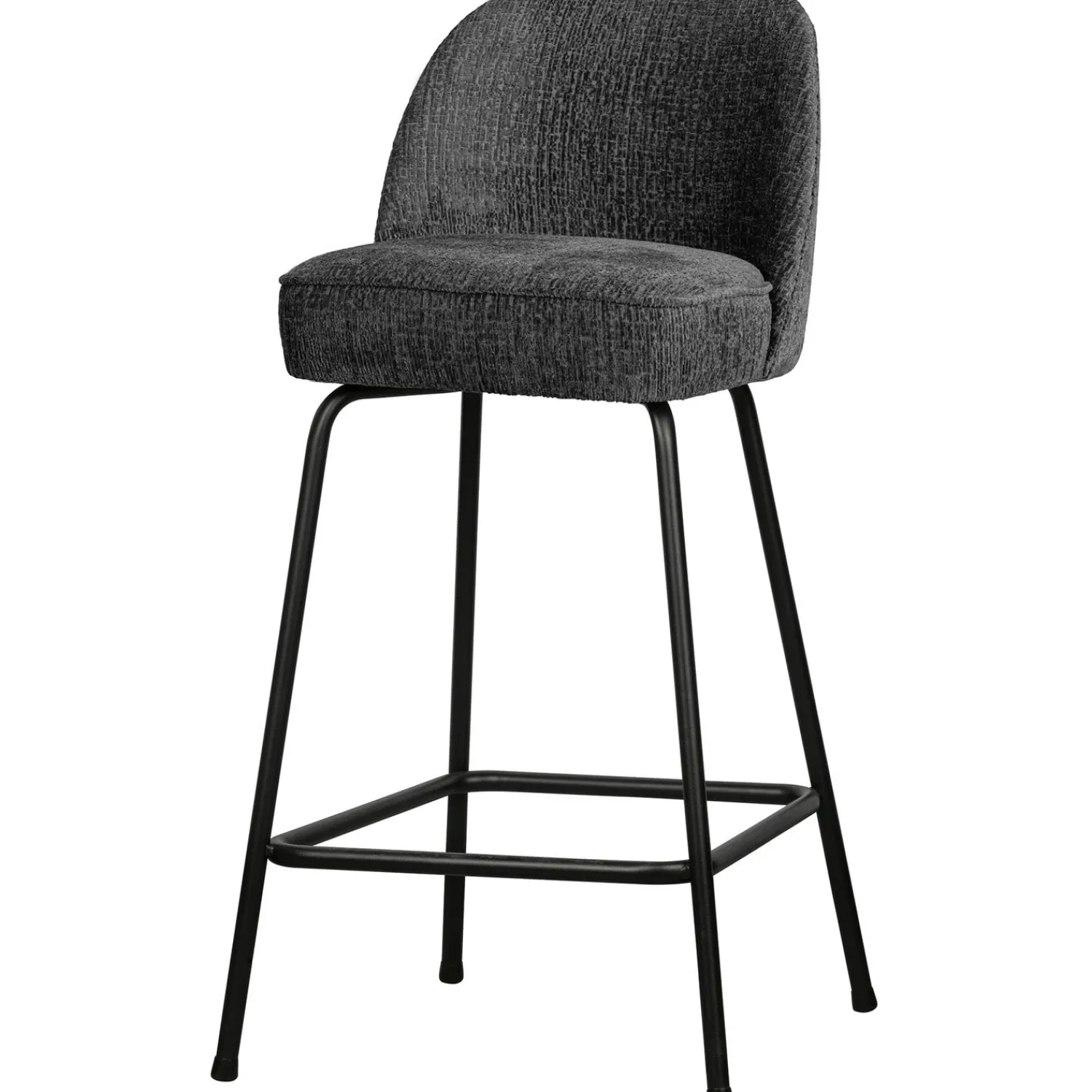 Best WOOOD Vogue barstoel 65 cm structure velvet Mountain