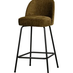 Discount WOOOD Vogue barstoel 65 cm structure velvet Brass