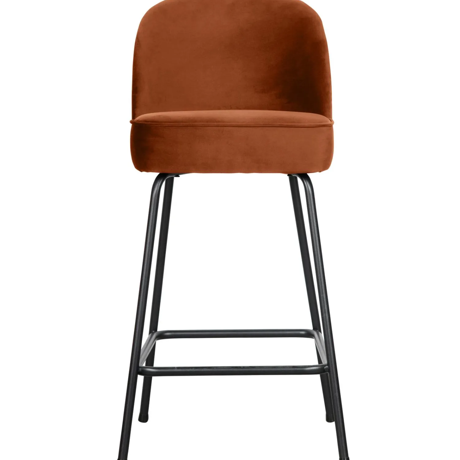 Best WOOOD Vogue barstoel 65 cm velvet Roest