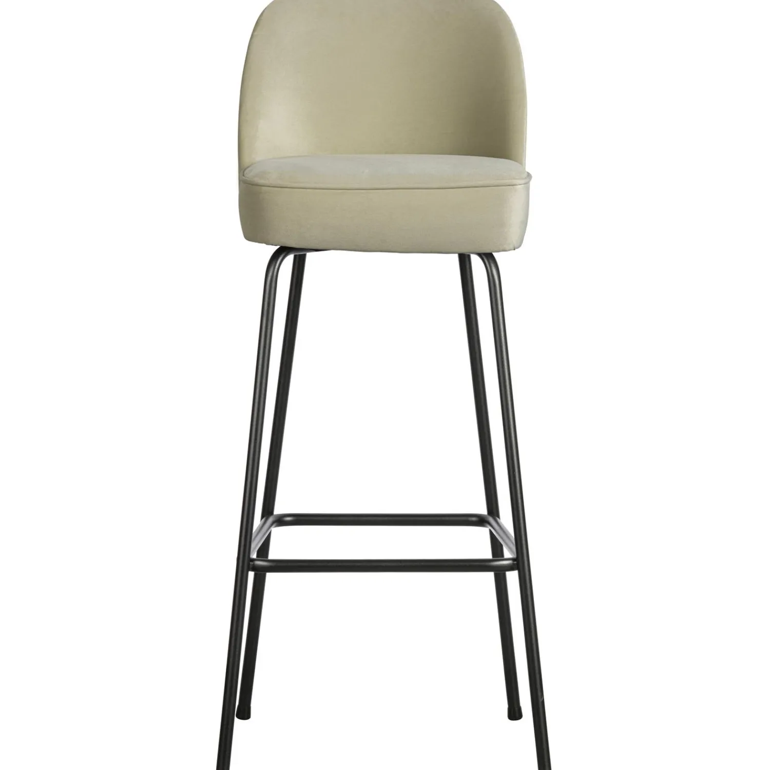 Outlet WOOOD Vogue barstoel 80 cm velvet Pistache
