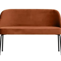 Best WOOOD Vogue eetbank velvet Roest