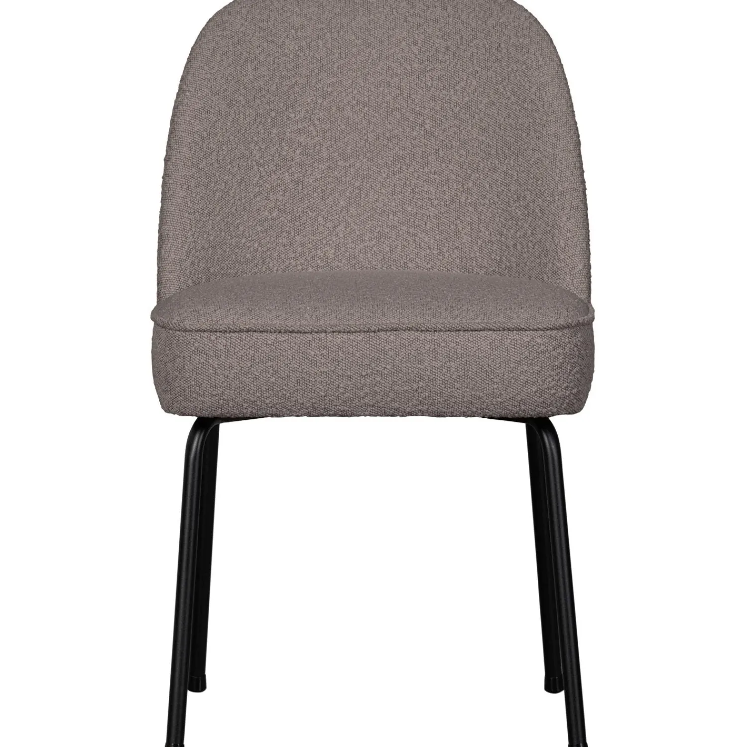 WOOOD Vogue eetkamerstoel bouclé Nougat