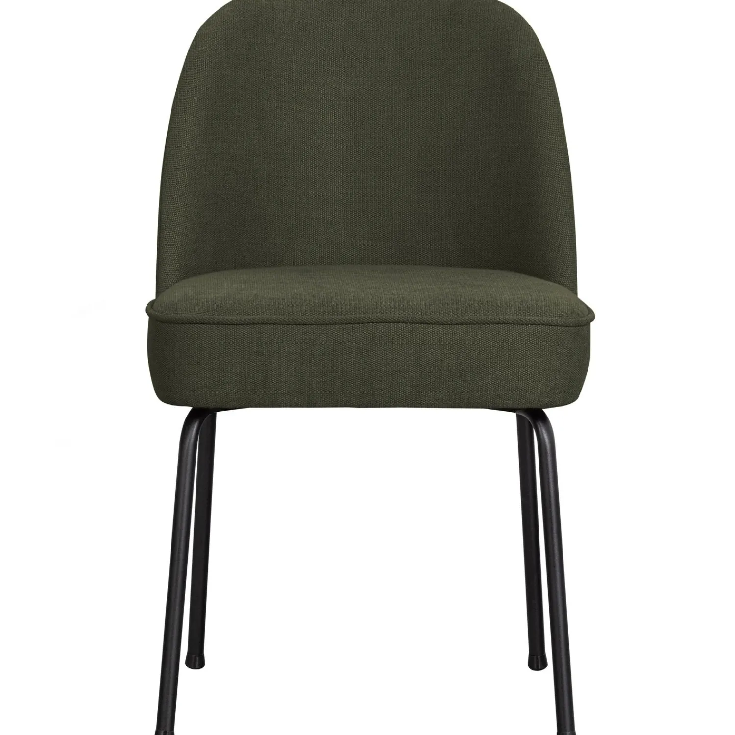 Sale WOOOD Vogue eetkamerstoel geweven stof Warm groen