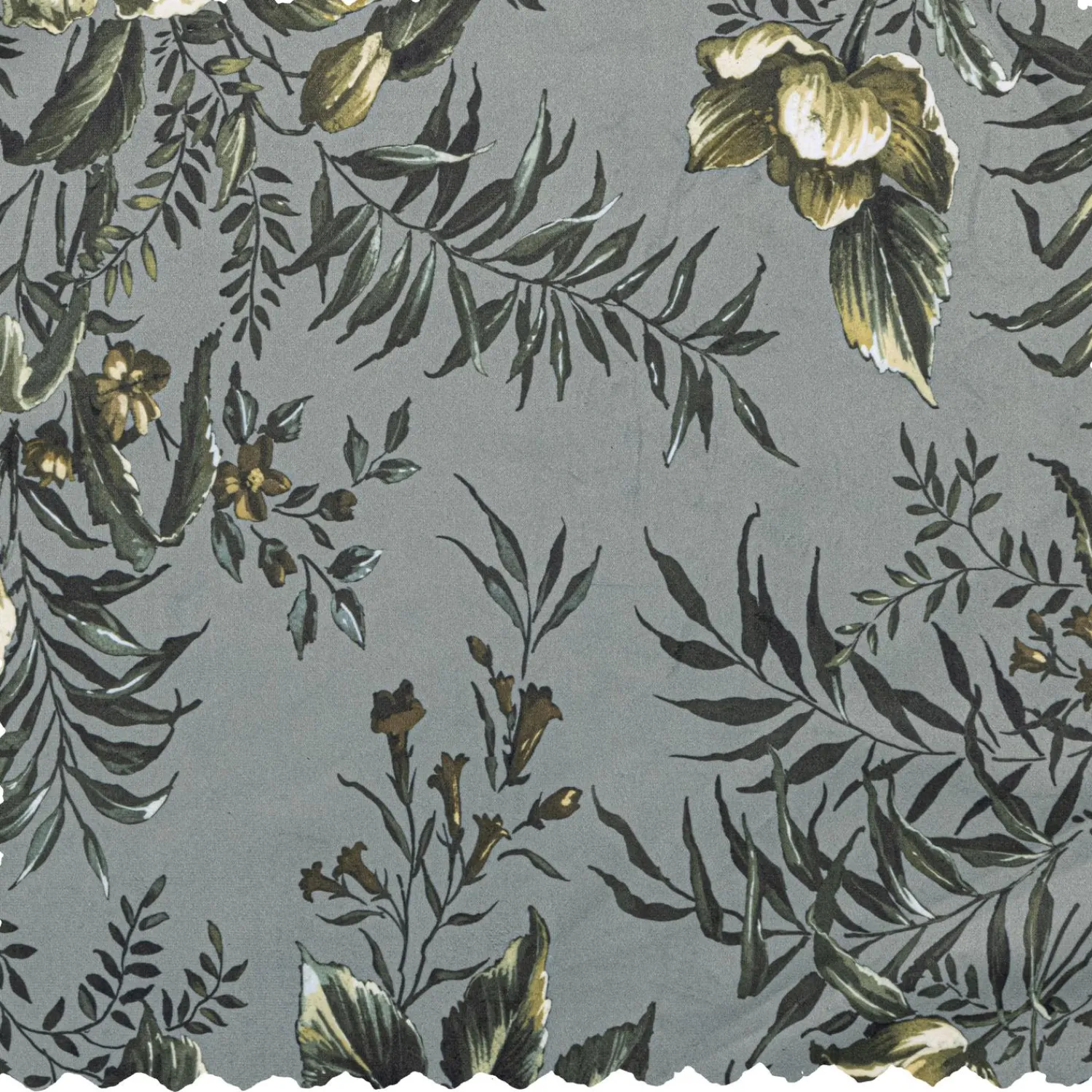 Clearance WOOOD Vogue eetkamerstoel velvet Poppy grijs