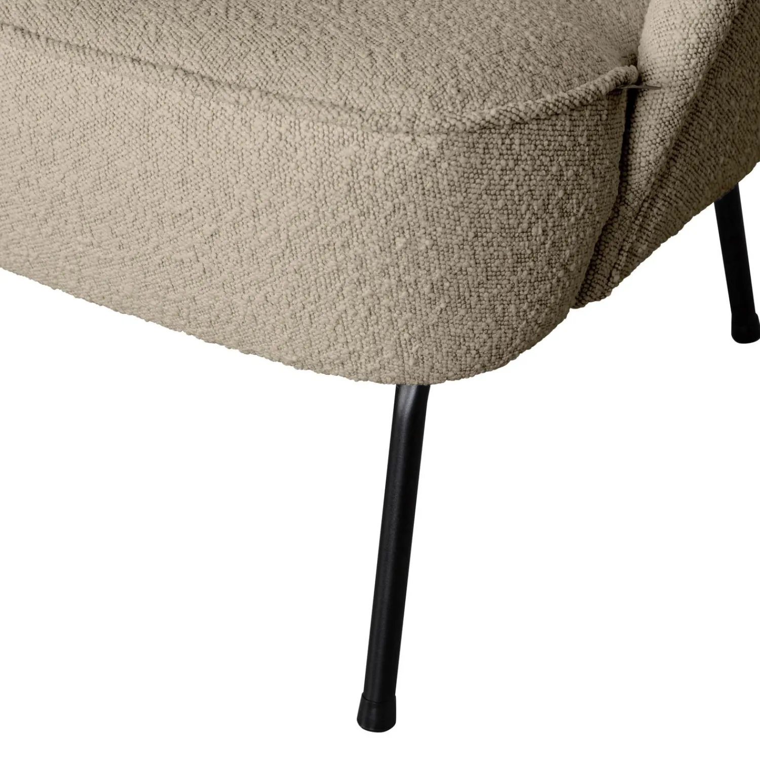 New WOOOD Vogue fauteuil bouclé Beige
