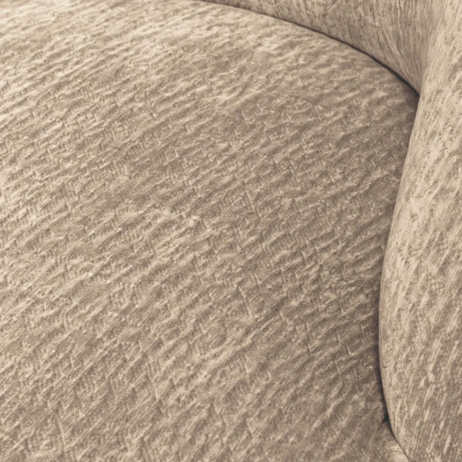 Best WOOOD Vogue fauteuil 3D chenille Zand