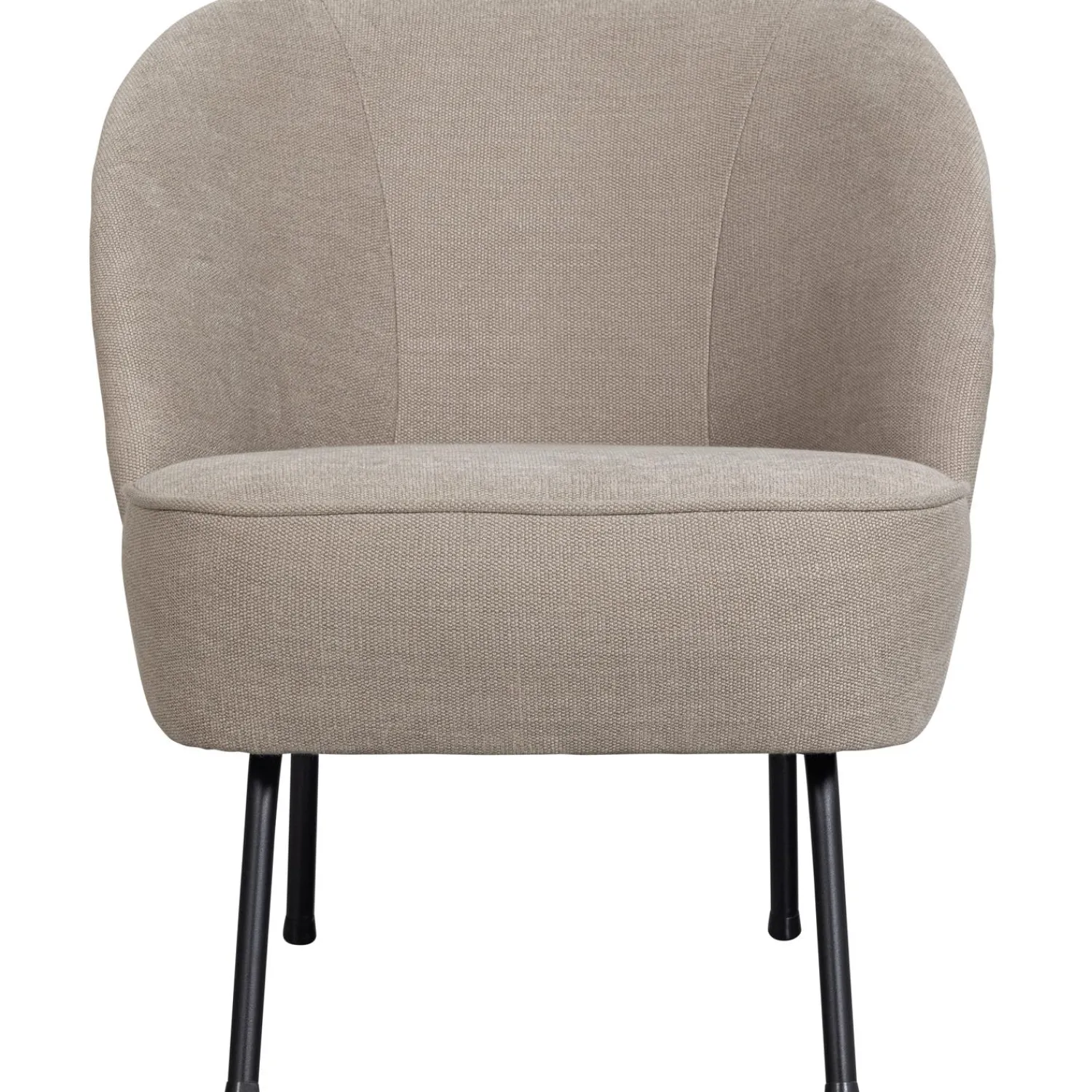 Outlet WOOOD Vogue fauteuil geweven stof Zand