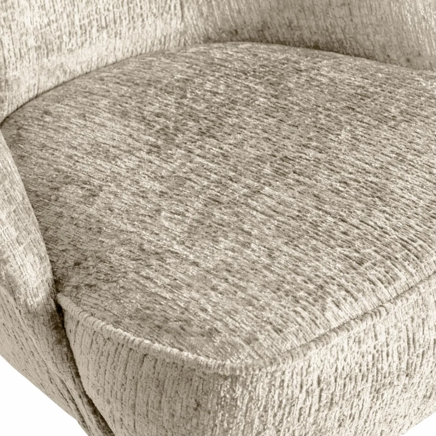 Outlet WOOOD Vogue fauteuil structure velvet Wheatfield