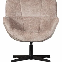 Outlet WOOOD Wibo draaifauteuil taupe
