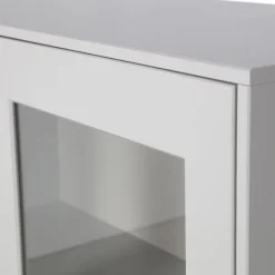 Sale WOOOD Xam vitrinekast grenen wolkengrijs