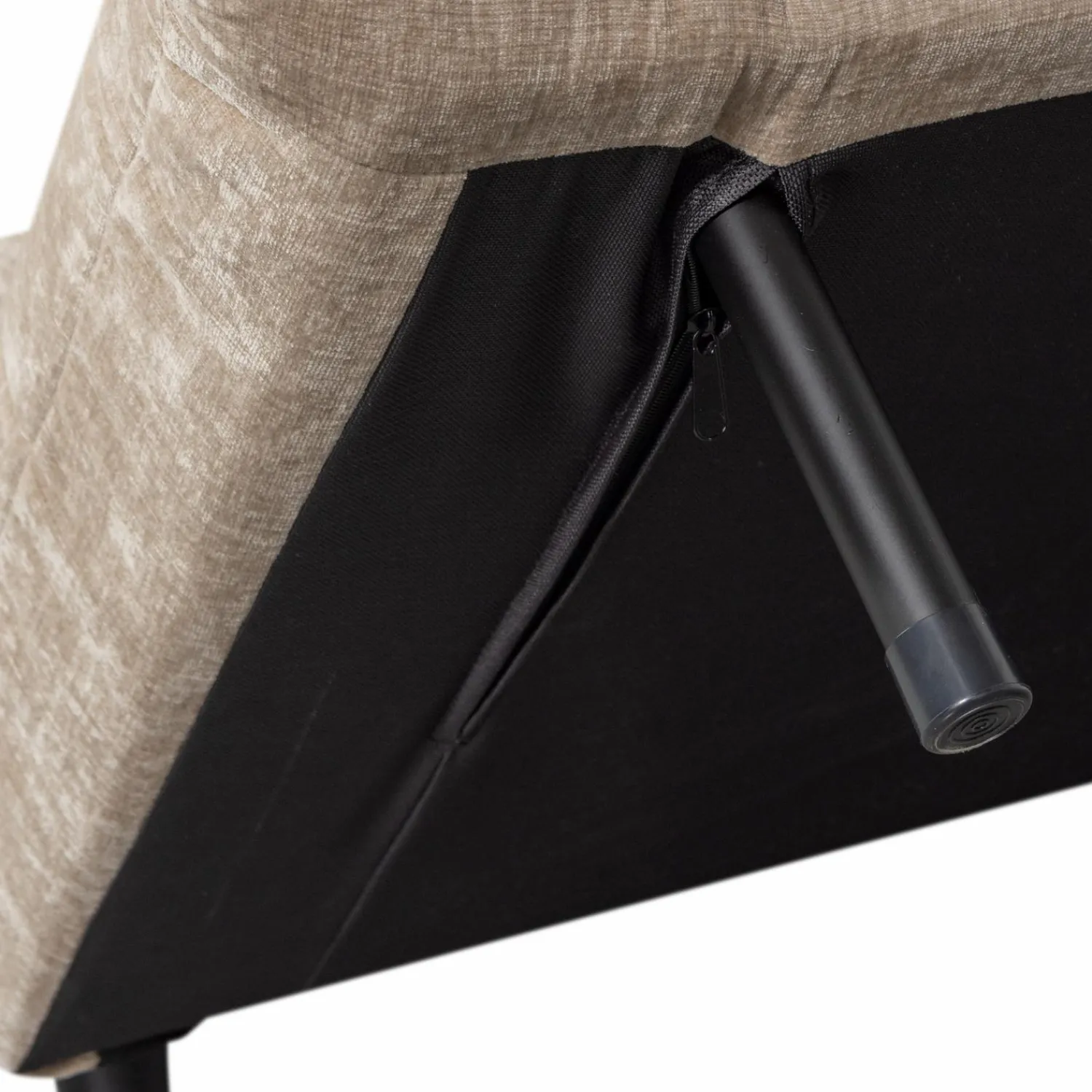Online WOOOD Xem 1-persoons slaapbank velvet naturel