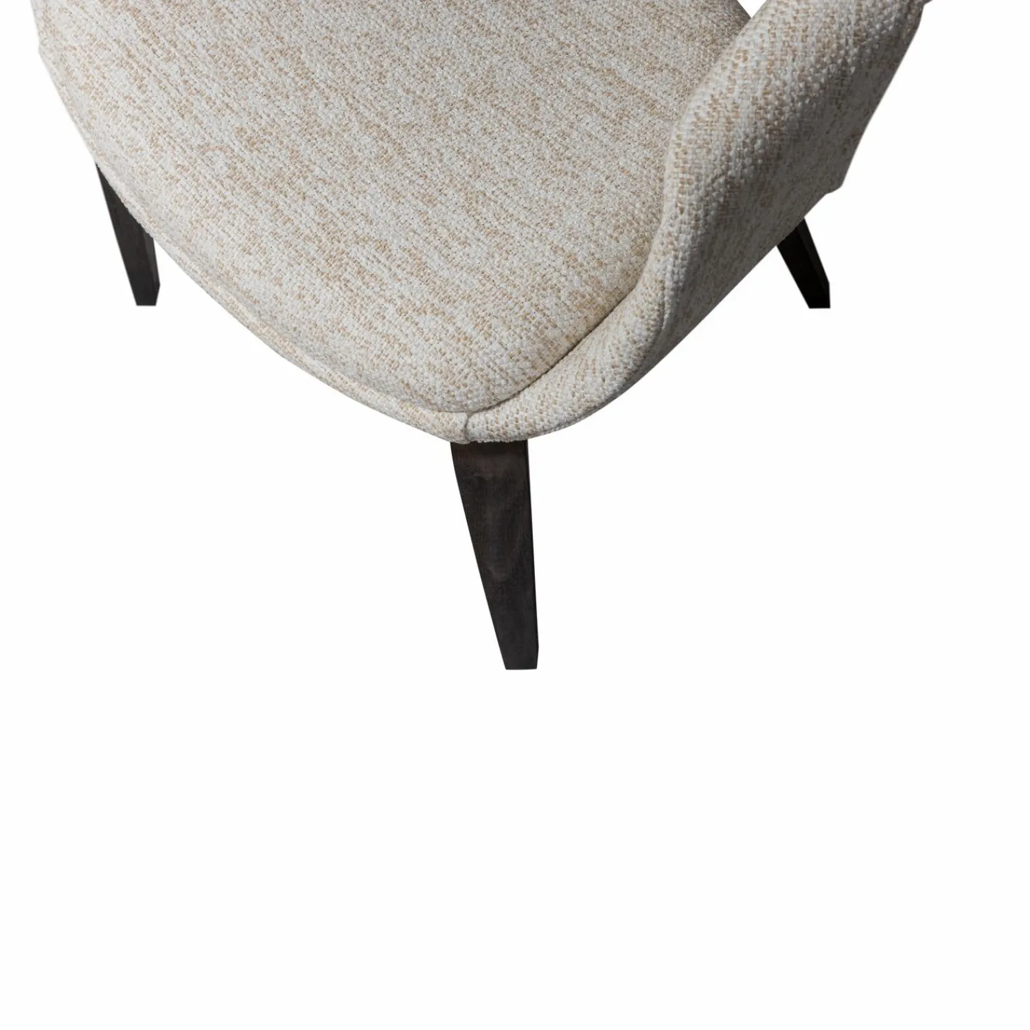 Best WOOOD Yossi eetkamerstoel met houten poot donkerbruin Naturel
