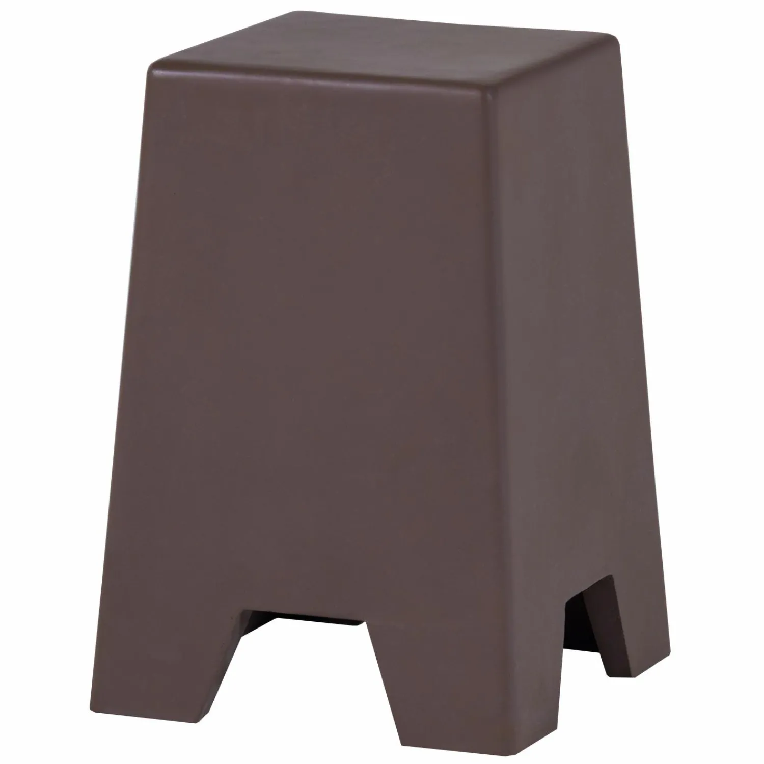 Sale WOOOD Zina bijzettafel hoog cement bruin
