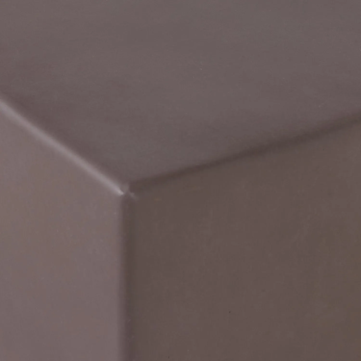 Outlet WOOOD Zina bijzettafel laag cement bruin