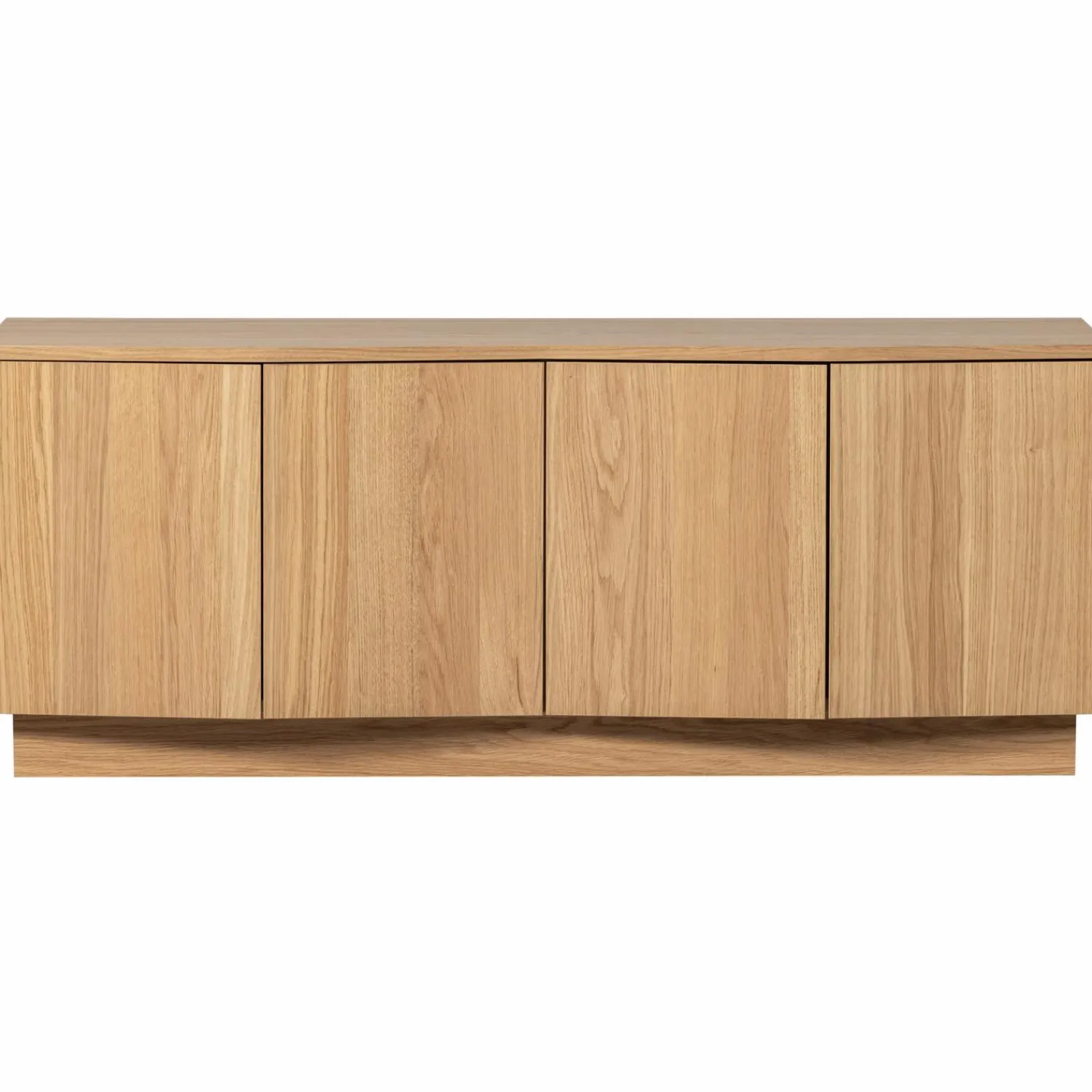 Hot WOOOD Zuma tv meubel 133 cm eiken transparant