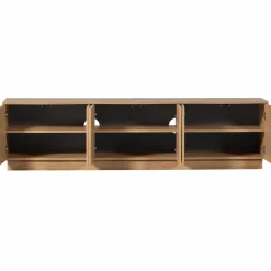 Best WOOOD Zuma tv meubel 200 cm eiken transparant